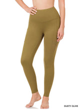 Load image into Gallery viewer, ZENANA BRUSHED MICROFIBER FULL LENGTH LEGGINGS - krisglamcloset
