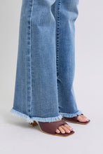 Load image into Gallery viewer, Judy Blue High Waist Fray Hem Bootcut Denim Jeans - krisglamcloset