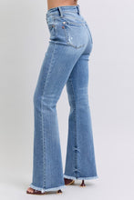 Load image into Gallery viewer, Judy Blue High Waist Fray Hem Bootcut Denim Jeans - krisglamcloset