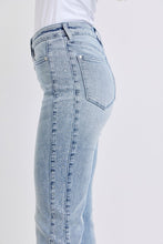 Load image into Gallery viewer, Judy Blue Rhinestone Side Panel Flare-Light Wash - krisglamcloset