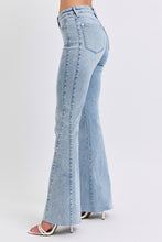 Load image into Gallery viewer, Judy Blue Rhinestone Side Panel Flare-Light Wash - krisglamcloset