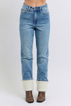 Load image into Gallery viewer, Judy Blue High Waist Shearling Cuff - krisglamcloset