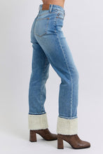 Load image into Gallery viewer, Judy Blue High Waist Shearling Cuff - krisglamcloset