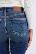 Load image into Gallery viewer, Judy Blue Thermal Skinny Jeans-Dark Wash - krisglamcloset