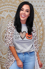 Load image into Gallery viewer, Peace Love Halloween T-Shirt - krisglamcloset
