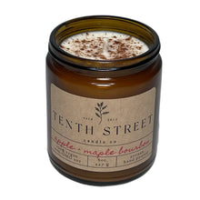 Load image into Gallery viewer, Soy Wax Candle 8 oz. Amber Glass Jar - krisglamcloset
