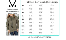Load image into Gallery viewer, Michelle Mae Classic Funnel Neck Sweatshirt- Olive - krisglamcloset