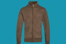 Load image into Gallery viewer, Men's Full Zip Knit Sweater Jacket - krisglamcloset
