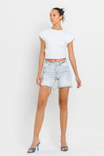 Load image into Gallery viewer, VERVET LORETTA MID RISE DISTRESSED STRETCH SHORTS - krisglamcloset