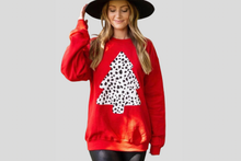 Load image into Gallery viewer, Dalmatian Tree Sweatshirt - krisglamcloset