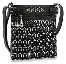 Load image into Gallery viewer, Sparkling Rhinestone Design Crossbody Sling
