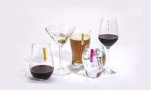 Load image into Gallery viewer, Capabunga GlassWhere™ Wine Glass Identifiers
