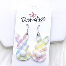 Load image into Gallery viewer, New Acrylic Pastel Bunny Tails -Earrings
