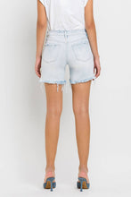 Load image into Gallery viewer, VERVET LORETTA MID RISE DISTRESSED STRETCH SHORTS

