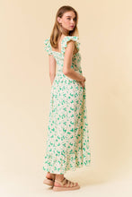 Load image into Gallery viewer, Bloom &amp; Smock Floral Midi Dress

