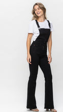 Load image into Gallery viewer, Judy Blue Black High Waist Control Top Retro Flare Overall
