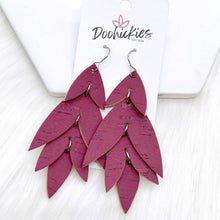 Load image into Gallery viewer, 3&quot; Blushing Beauty Valentine Lilli Belles -Earrings

