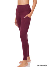 Load image into Gallery viewer, Zenana Wide Waistband Pocket Full Length Leggings
