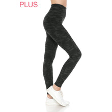 Load image into Gallery viewer, Plus Size Premium High Waist Solid Activewear Leggings
