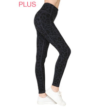 Load image into Gallery viewer, Plus Size Premium High Waist Solid Activewear Leggings
