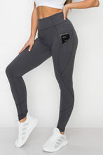 Load image into Gallery viewer, High Waist Long Yoga Pants With Side Pockets

