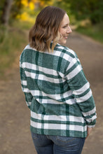 Load image into Gallery viewer, ONLINE ONLY  Norah Plaid Shacket - Classic Green and Grey Mix
