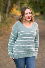 Load image into Gallery viewer, ONLINE ONLY Striped Sweater - Green IN STOCK
