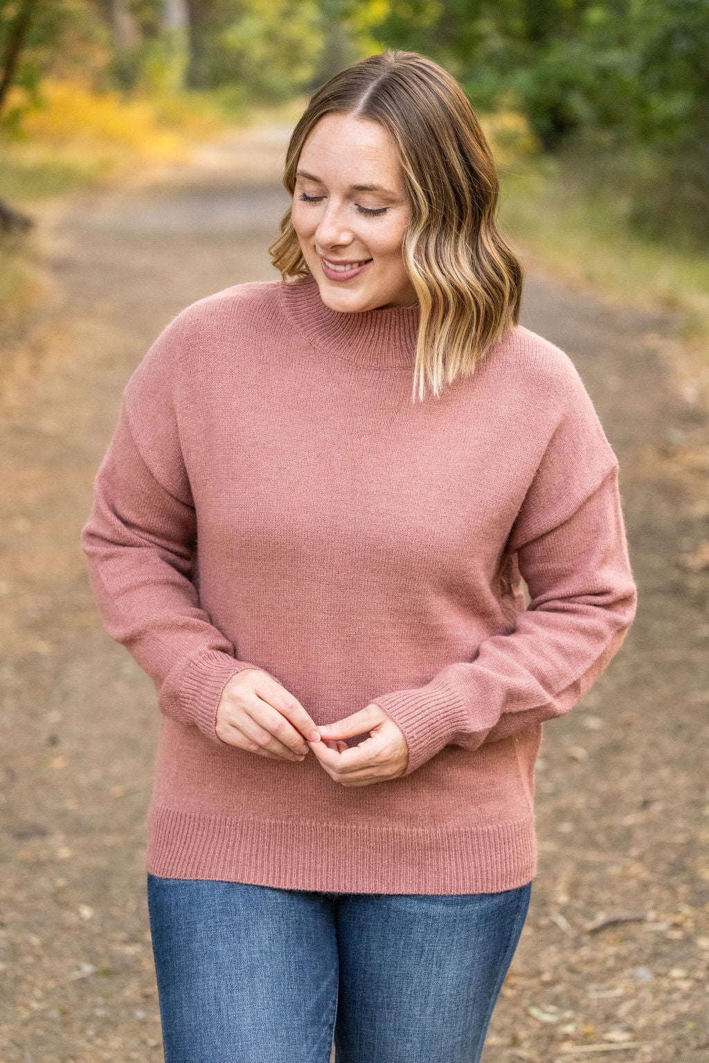 ONLINE ONLY Molly Sweater - Mauve