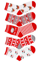 Load image into Gallery viewer, Christmas Festive Elastic Crew Socks
