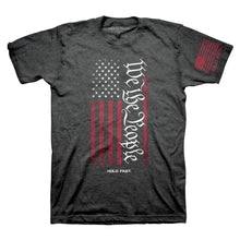 Load image into Gallery viewer, HOLD FAST Mens T-Shirt We The People Flag
