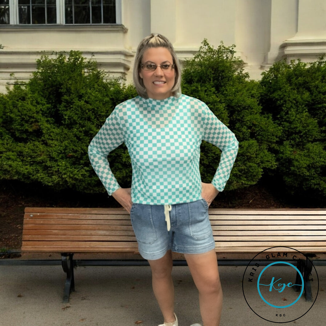 Dolphin Darlings Mesh Top