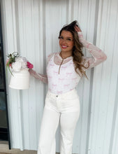 Load image into Gallery viewer, CHRISSA BOW MESH TOPS
