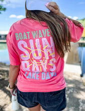 Load image into Gallery viewer, Boat Waves, Sun Rays, Lake Days Tee – Watermelon - krisglamcloset
