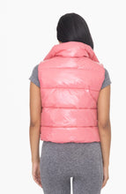 Load image into Gallery viewer, Glossy Faux Patent Leather Vest - krisglamcloset
