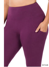 Load image into Gallery viewer, Zenana Wide Waistband Pocket Full Length Leggings
