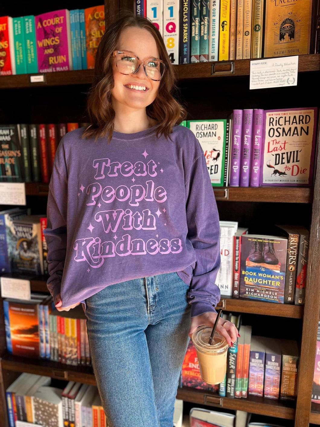 TREAT PEOPLE WITH KINDNESS Long Sleeve T-Shirt