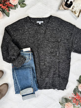 Load image into Gallery viewer, ONLINE ONLY Confetti Sweater - Charcoal
