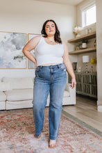 Load image into Gallery viewer, Katrina High Waist Distressed Denim Trousers - krisglamcloset
