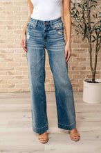 Load image into Gallery viewer, Katrina High Waist Distressed Denim Trousers - krisglamcloset
