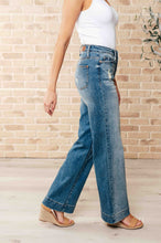Load image into Gallery viewer, Katrina High Waist Distressed Denim Trousers - krisglamcloset
