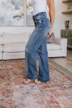 Load image into Gallery viewer, Katrina High Waist Distressed Denim Trousers - krisglamcloset
