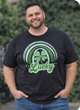 Load image into Gallery viewer, Lucky Rainbow Clover Graphic Tee ☘️ - krisglamcloset
