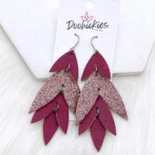 Load image into Gallery viewer, 3&quot; Blushing Beauty Valentine Lilli Belles -Earrings
