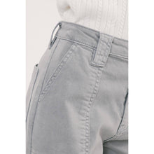 Load image into Gallery viewer, KanCan HIGH RISE GREY WASHED DENIM JOGGER GREY WASH COMFORT STRETCH
