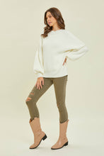 Load image into Gallery viewer, SOFT HIGH NECK OVERSIZED SWEATER
