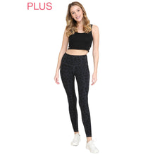 Load image into Gallery viewer, Plus Size Premium High Waist Solid Activewear Leggings
