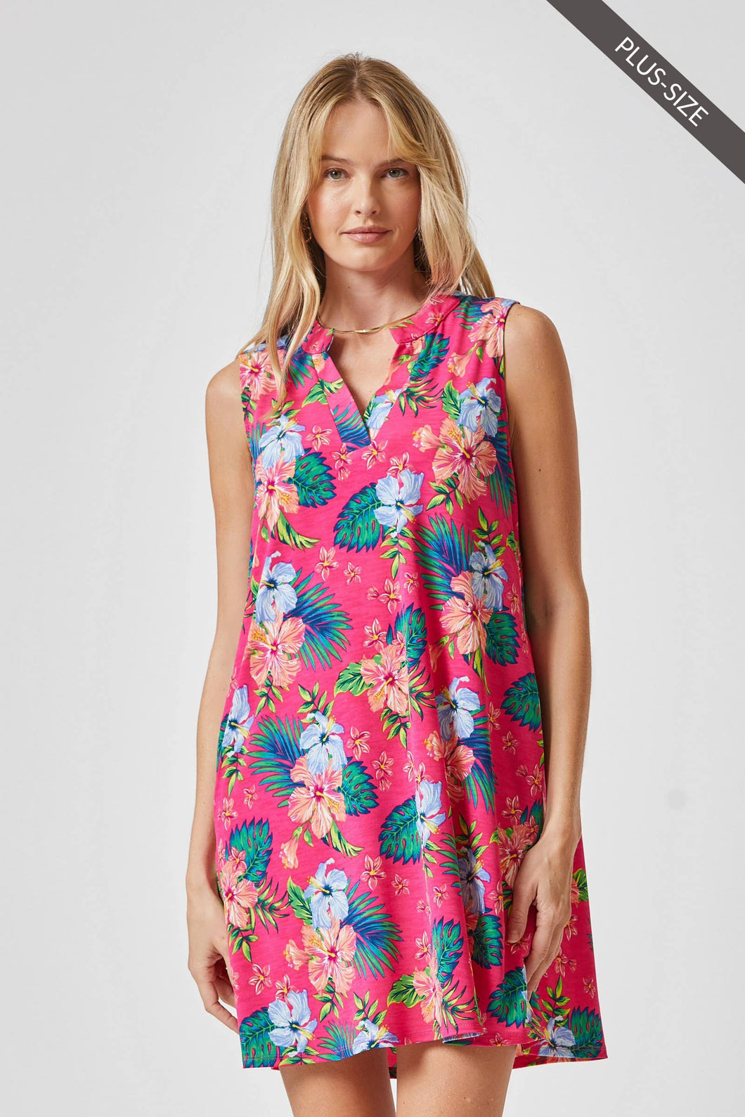 Tank Dress Featuring a Line Bodice