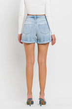 Load image into Gallery viewer, VERVET REBECCA HIGH RISE DOUBLE CUFFED BOYFRIEND SHORTS

