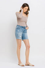 Load image into Gallery viewer, VERVET LORETTA HIGH RISE MIDI SHORTS
