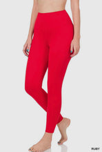 Load image into Gallery viewer, Zenana Microfiber Full Length Leggings with Side Pockets
